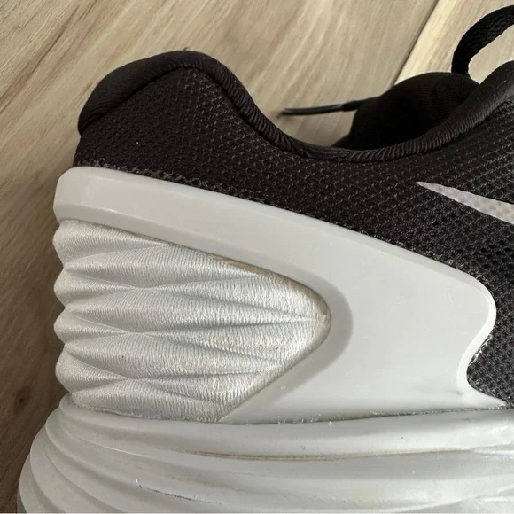 Nike LunarGlide 6 Women’s Running Shoes Black White Size 9 US 654433-001 - Picture 14 of 15